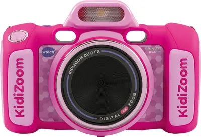 Obrázok produktu pre VTech KidiZoom Duo FX roze, 4 rok / roky, Holandčina, 450 g, Ružová