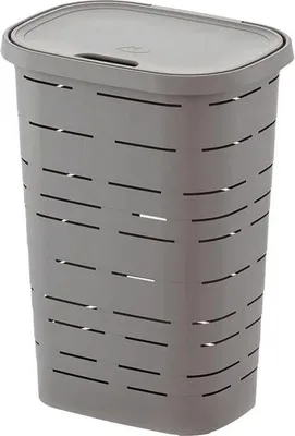 Produktbild von Signature Wäschekorb 55l Grau - M-home