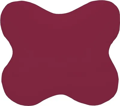 Produktbild von Bezug ACAMAR Schmetterlingskissen : Farbe - Burgund
