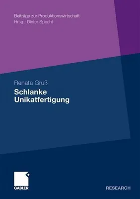 Obrázok produktu pre Schlanke Unikatfertigung