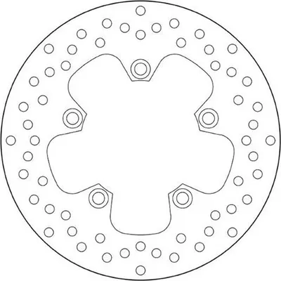 Produktbild von BREMBO Bremsscheibe 245mm 68B40793