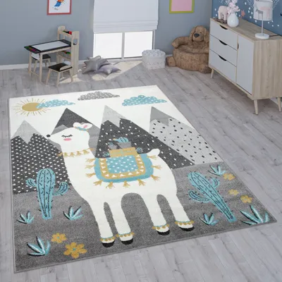 Produktbild von Kinderteppich Teppich Kinderzimmer Mädchen Jungs Verschiedene Motive Und Größen Grösse 120x160 cm