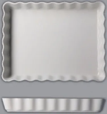 Produktbild von Mísa zapékací koláčová obdélníková, 31 cm, bílá, Thun