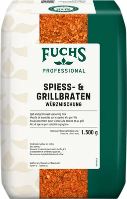 Obrázek produktu pro Balení směsi koření na pečení na rožni a grilu Fuchs Foodservice 1500g
