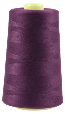 4572m Overlockgarn Nähgarn Polyester Overlock Garn, dunkelflieder