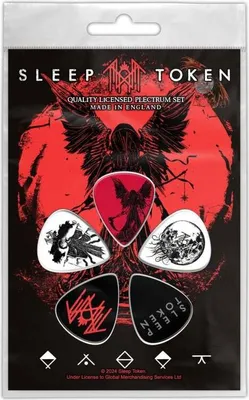 Produktbild von Sleep Token Plektren-Set Take Me Back To Eden multicolor Standard