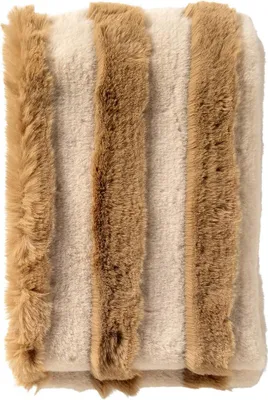 Produktbild von Dutch Decor Wohndecke Kunstfell Elliot 130x160 cm Beige
