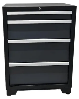 Obrázek produktu pro Prázdná spodní skříňka – 4 uzamykatelné zásuvky | RTX-1500