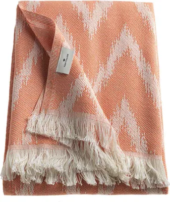 Produktbild von TOM TAILOR Sommerdecke ZIGZAG Coral 140 x 180 cm