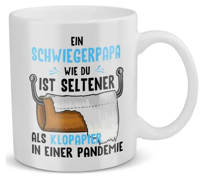 Produktbild von 22Feels Schwiegerpapa Geschenk Hochzeit Schwiegervater Männer Tasse Vater der Braut des Bräutigams Geburtstag Weihnachten Geschenkidee Schwiegereltern