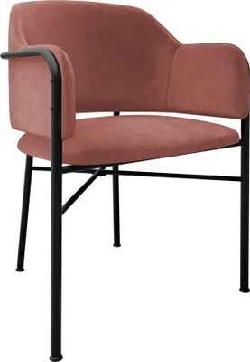 Produktbild von MIRJAN24 Stuhl Delivio, Esszimmerstuhl mit Beine aus Metall, Modern Kollektion (Farbe: Magic Velvet 2258)