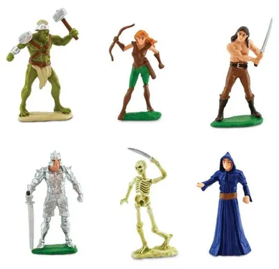 Produktbild von Safari Ltd Helden & Monster 6 Figuren Mehrfarbig  Kinder Mehrfarbig One Size