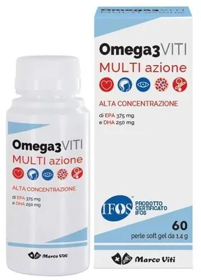 Obrázok produktu pre VITI OMEGA3 MULTIAZIONE, 60 kapsúl