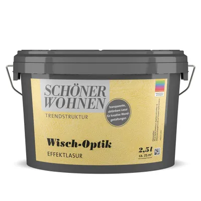 Produktbild von Schöner Wohnen Trendstruktur Wisch-Optik Effektlasur 2,5 L