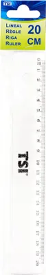 Produktbild von TSI Lineal glasklar 20 cm