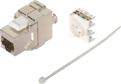 Zdjęcie produktu dla S/CONN 75004, Płaski, Metaliczny, RJ-45, Terminal, Żeńska, Żeńska