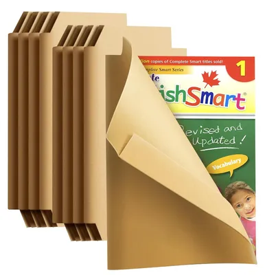 Productafbeelding van 10 Boekbeschermfolie Zelfklevend A4 34×47 cm, boekfolie zelfklevend