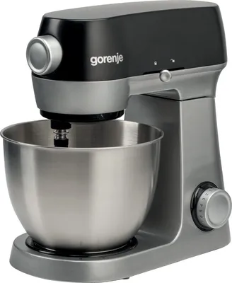 Produktbild von Gorenje MMC1000XE, Standmixer, Schwarz, Metallisch, Schlagen, Kneten, Mixen, Rührer, 1 m, 5 l, Drehregler