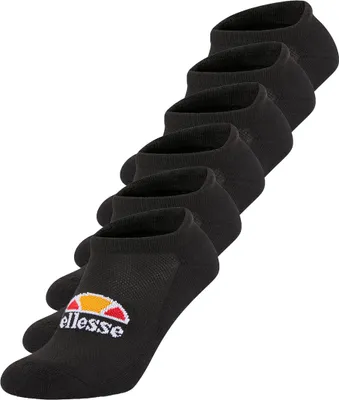 Produktbild von ellesse Uni Sneaker Socken, 6 Paar - Reban, Trainer Liner, Sport, Logo Schwarz 47-49