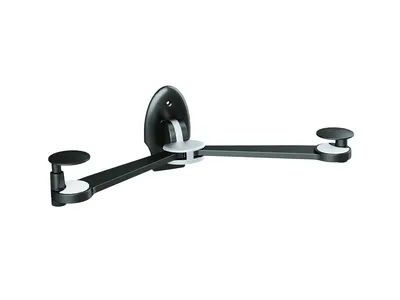 Obrázok produktu pre Equip 650500, Čierna, Sklo, 8 kg, Múr, 1 police/políc, 240 mm