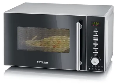 Image de Micro-ondes grill 20l 800w inox - Severin - 7773 -