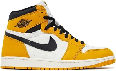 Produktbild von Air Jordan 1 Retro High OG Yellow Ochre - EU: 42.5