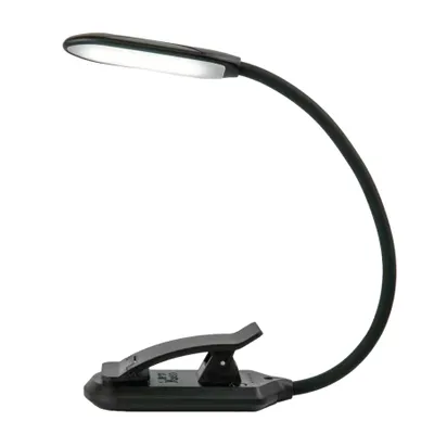 Produktbild von Leselampe Buch Klemme,USB C Wiederaufladbare Buchlampe, 3 Farbtemperatur Modi,Stufenlose Helligkeit Klemmlampe,360° Flexibel für Nachtlesen ins Bett