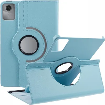 Produktbild von Lenovo Tab M11 Hülle - 360° Rotating Klapphülle - Hellblau