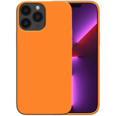 Obrázek produktu pro Smartphonica Silikonové pouzdro pro iPhone 13 Pro Max s měkkým vnitřkem - oranžové