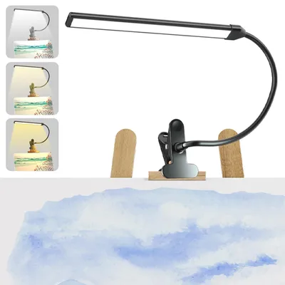Obrázok produktu pre Lamptobe LED svietidlo so svorkou, 3 režimy, 10 úrovní jasu, USB