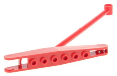 Produktbild von 1x Lego Technic Verbinder Stange 1x16 rot Liftarm Kran Ausleger 2638 2637