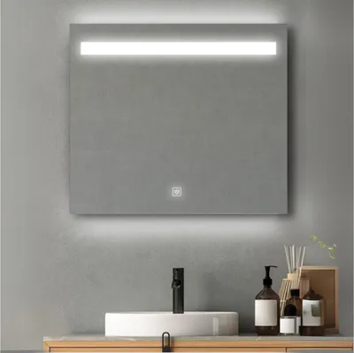 Image de Miroir LED rectangulaire avec variateur LUX