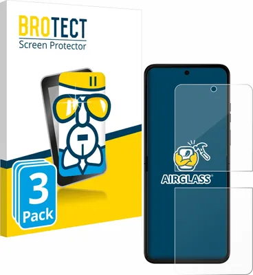 Produktbild von 3x BROTECT Schutzglas für Motorola Razr 50 Schutzfolie Panzer Folie Glas Display Schutz klar
