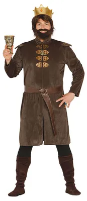Produktbild von Ritter Kostüm König Mittelalter für Herren Gr. M-XL, Größe:L