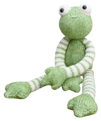 Strickpaket Tinus Frosch 38 cm, mit Anleitung und Garn