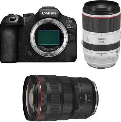Image de CANON EOS R6 MARK III + RF 24-70mm f/2.8 L IS USM + RF 70-200mm f/2.8 L IS USM