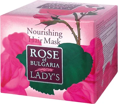 Produktbild von Nhrende Haarmaske mit rosafarbenem Wasser