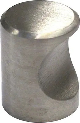 Produktbild von Möbelknopf Edelstahl gebürstet 21 mm
