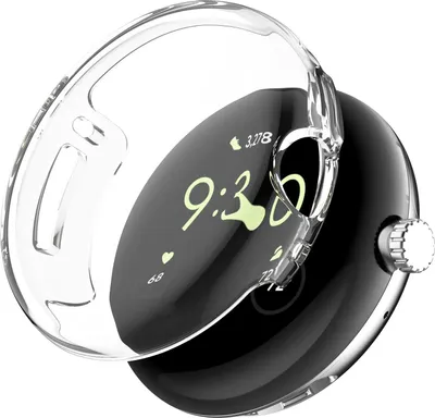 Produktbild von Strap-it TPU Hülle passend für Google Pixel Watch 4 - 41mm - Robuste Displayschutzhülle - Optimaler Schutz für Ihre Smartwatch - Transparent