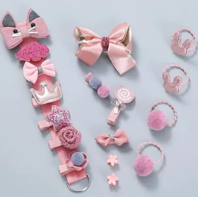 Produktbild von CU-19074 Haarschmuck - Dunkel Rosa für Kinder KP19074