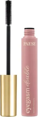 Zdjęcie produktu dla Paese Eyegasm Double Serum mascara czarna wydłużająco-podkręcająca i pielęgnująca, 9 ml