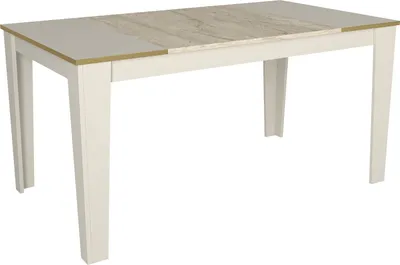 Immagine prodotto di Skye Decor, Veyron - Travertino, Arenaria, Tavoli da pranzo, Travertino, 145 x 76,2 x 85 cm