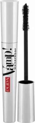 Produktbild von PUPA Milano Vamp! Waterproof Mascara, Schwarz, Extrablack, Färbung, Befestigung, Volumengebend, 9 ml, Frauen, Intensiv