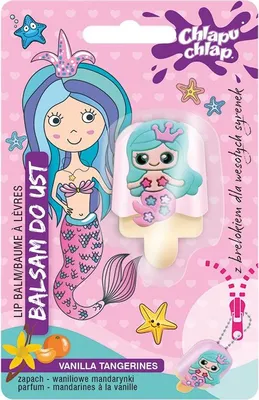 Zdjęcie produktu dla Balsam Do Ust Syrenka Waniliowe Mandarynki