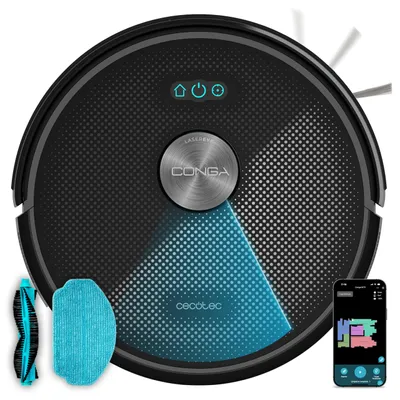 Obrázok produktu pre Cecotec Conga M50 X-Treme, Bezvreckové, Čierna, Kolo, 0,4 L, Nabíjanie, 0,42 L