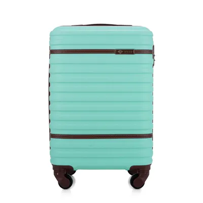 Productafbeelding van Koffer voor in de cabine, 4-wielen trolley, reiskoffer, model STL957, harde schalen koffer, ABS, trolley reiskoffer