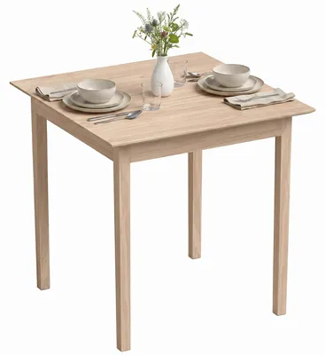 Produktbild von HOMCOM Esstisch Küchentisch Quadratisch Esszimmertisch für 2 Personen Holz Natur