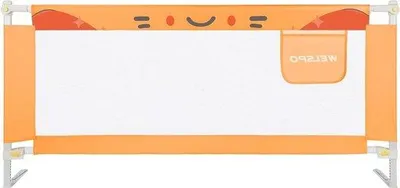 Produktbild von Famanu Bettgitter für Kinder - 180 x 68 cm - Orange