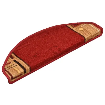 Immagine prodotto di Tappetini per Scale Autoadesivi 5 pz 65x21x4 cm Rossi