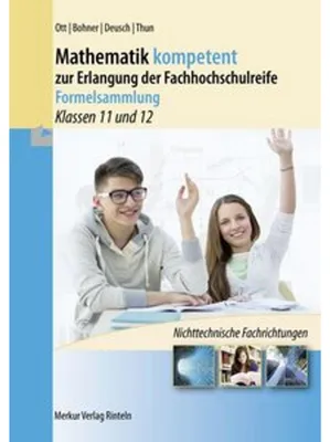 Produktbild von Mathematik kompetent zur Erlangung der Fachhochschulreife - Formelsammlung